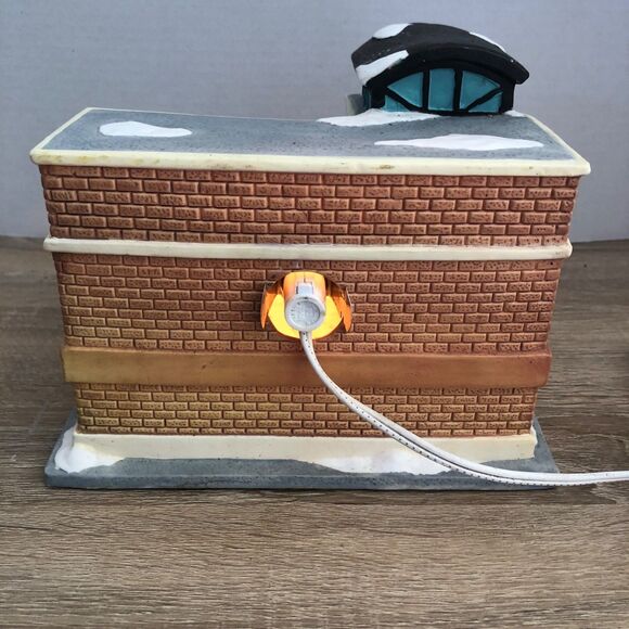 Vintage Ceramic Christmas Village Building of Marsh Supermarket Pharmacy - Picture 11 of 11